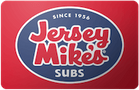 Jersey Mike's Physical Card gift card