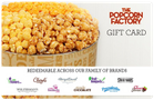 The Popcorn Factory gift card